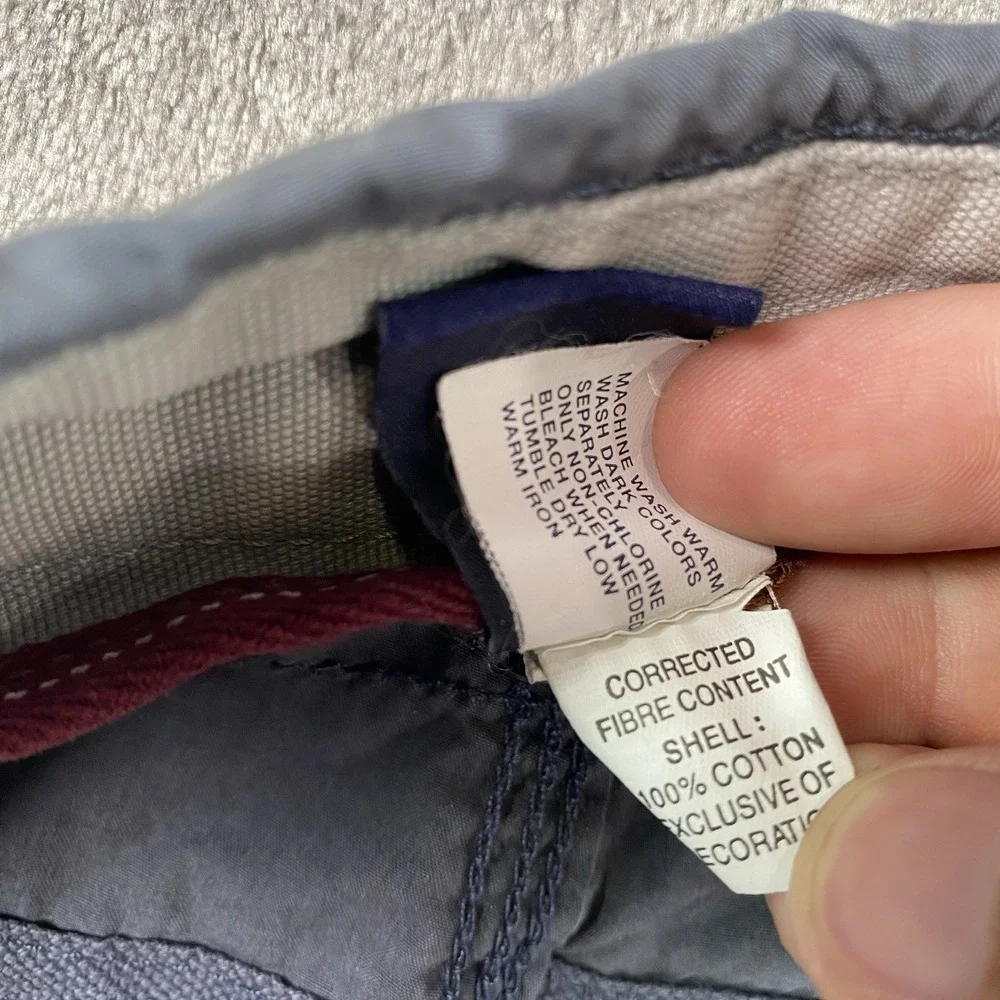 Vintage Gap Pants Mens Size 32x32 Blue Grey Y2K Paratrooper Skater Cargo Belted